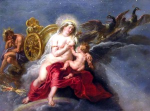 Rubens Birth of the Milky Way